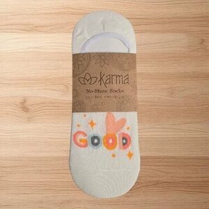 Karma “Good Vibes” No-Show Socks Bundle – NEW